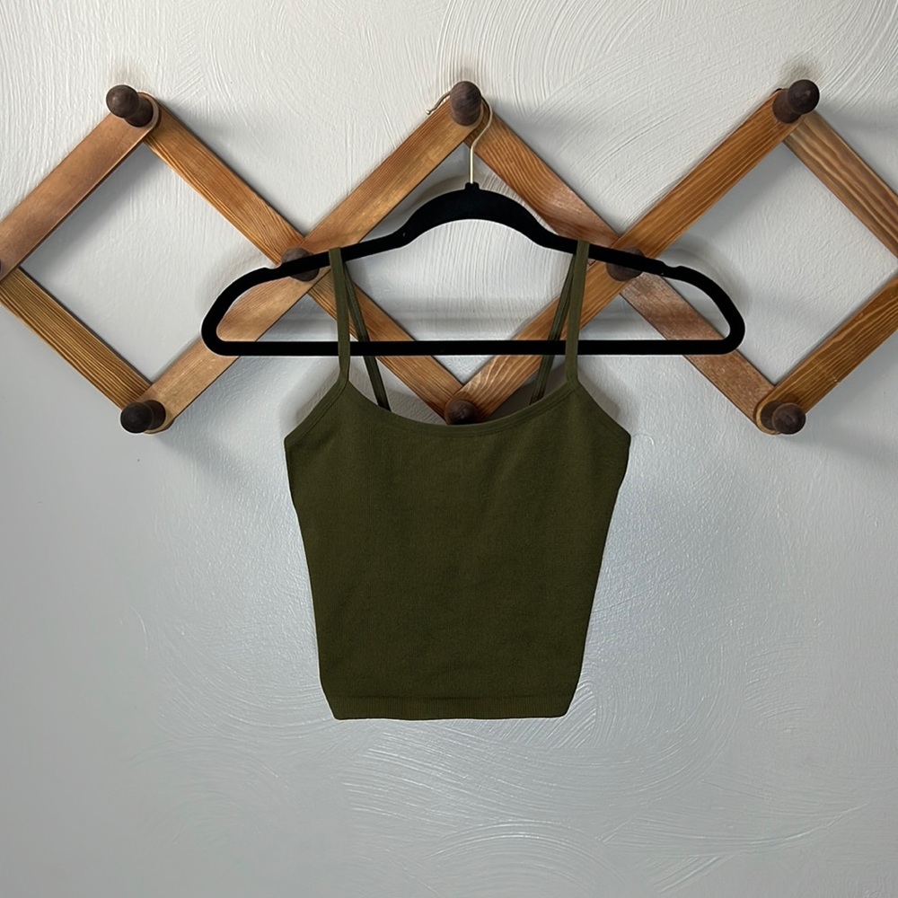 NWT Forever 21 ribbed cami sz M